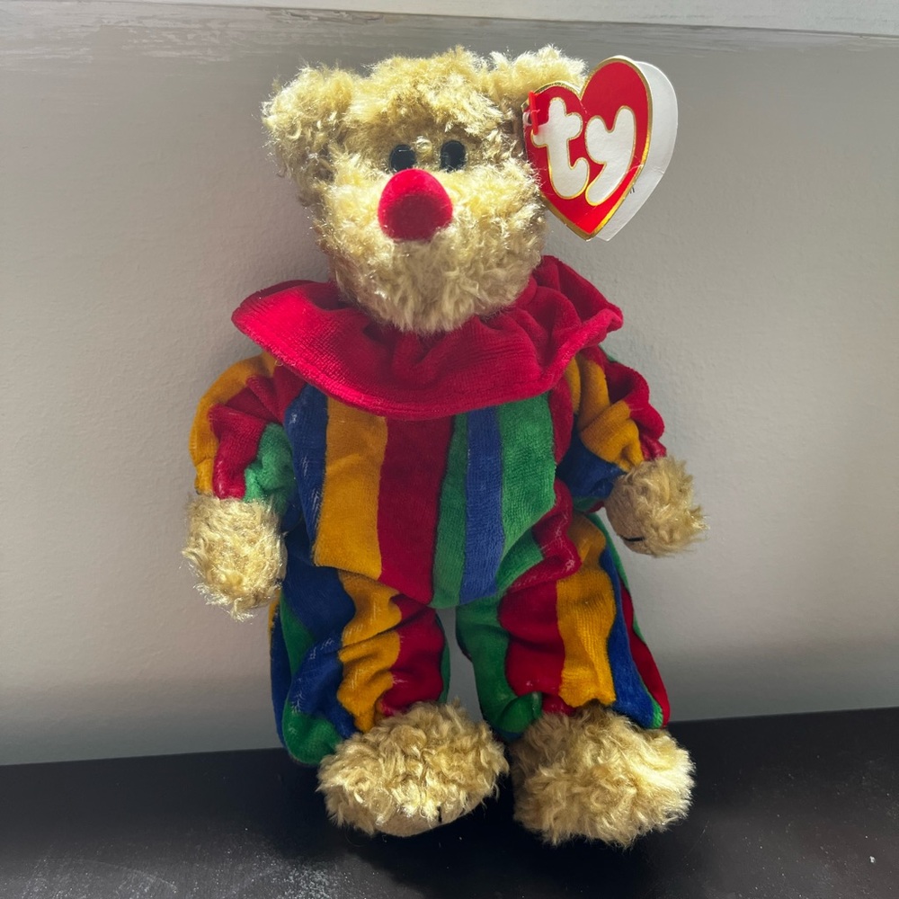 Original Ty Beanie Baby- Piccadilly Bear w/ Tag Error!